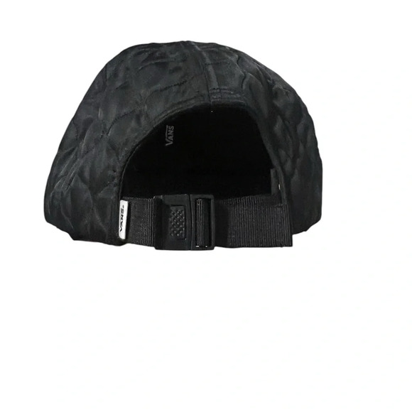 Vans Off The Wall Snow Boarding Hat quilted Insulated Black Adjustable Mens - Picture 5 of 6